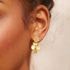 Petite Mer Earrings Gold
