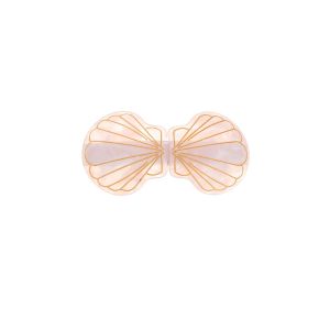Siren Shell Hairclip in Pink