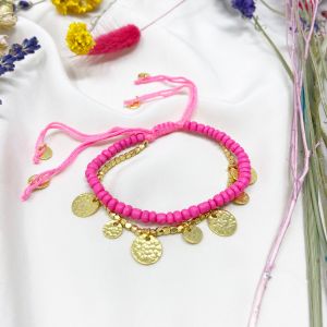 Cleo Pink Bracelet