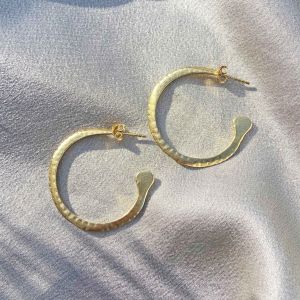 Esme Large Gold Hoop Earrings