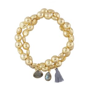 Goa Bracelet with Labradorite gemstones