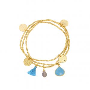 Gemini Blue Bracelet 