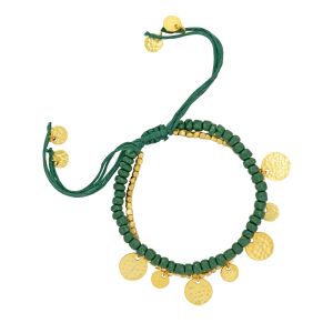 Cleo Bracelet Green