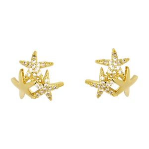 Mila Star Earrings Gold
