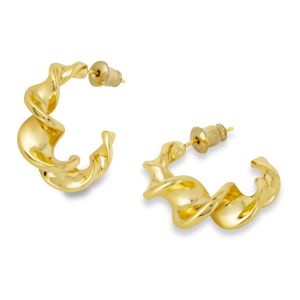 Harper Gold Hoop Earrings