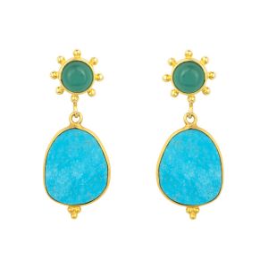 Sage Turquoise Earrings