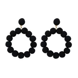 Gelato Black Earrings