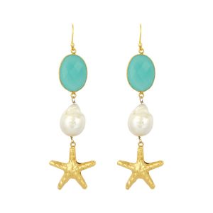 Azurine Starfish Earrings