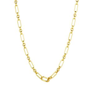 Gold Piaf Chain Necklace 