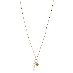 Saturn Long Necklace 