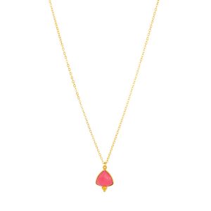 Lola Pink Jade Necklace
