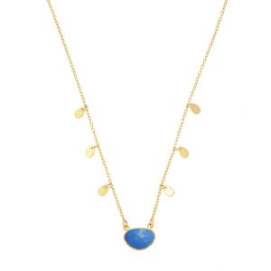 Summer Necklace Blue Jade
