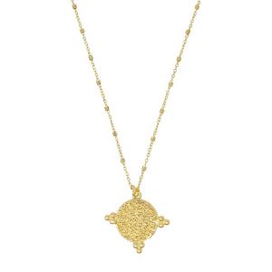 India Gold Coin Necklace