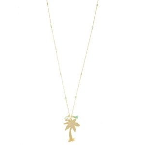 Green Palm Necklace