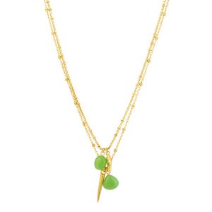 Eden Apple Green Necklace