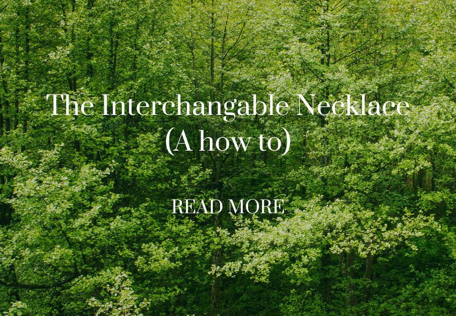 Interchangeable Necklace (A how to)